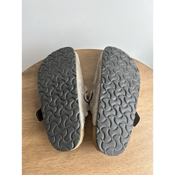 Birkenstock Boston Shearling Suede Leather Clogs Size 39 US 8 Men’s 6 - Picture 8 of 9